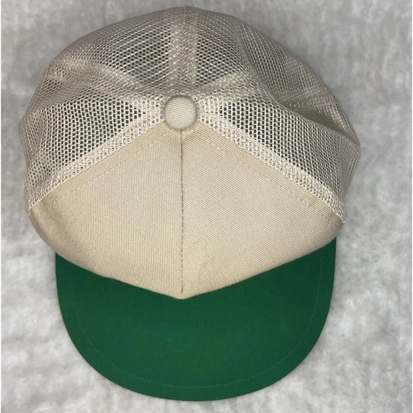 Vintage Pennsylvania Lottery Snapback Cap Hat Beige/Green - Picture 3 of 8